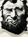 Crumpled Lincoln  - side distortion view